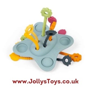 Silicone Pull, Push & Pop Sensory Toy